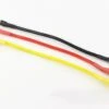 BenchCraft 100mm (4") Motor Extensions With 4mm Bullet Connectors (3 Pack) -Kyosho Store admiral 100mm motor extension lead with 4mm bullet connectors motion rc 2403787636785