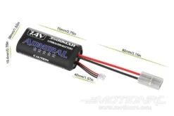 Admiral 3500mAh 2S 7.4V Li-ion Battery With Tamiya Connector -Kyosho Store admiral 3500mah 2s 7 4v li ion battery with tamiya connector motion rc 28183166418993