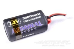 Admiral 3500mAh 2S 7.4V Li-ion Battery With Tamiya Connector -Kyosho Store admiral 3500mah 2s 7 4v li ion battery with tamiya connector motion rc 28194947530801