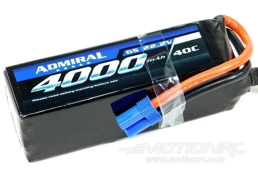 Admiral 4000mAh 6S 22.2V 40C LiPo Battery With EC5 Connector 4 Admiral 4000mAh 6S 22.2V 40C LiPo Battery With EC5 Connector - Image 2