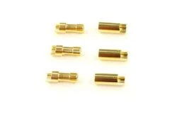 Admiral 5.5mm Gold Bullet ESC And Motor Connectors (3 Sets)
