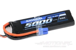 Admiral 5000mAh 2S 7.4V 50C LiPo Battery With EC5 Connector -Kyosho Store admiral 5000mah 2s 7 4v 50c lipo battery with ec5 connector motion rc 28178296340529