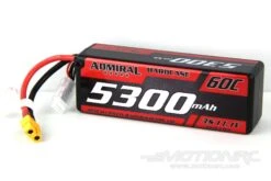 Admiral 5300mAh 3S 11.1V 60C Hard Case LiPo Battery With XT60 Connector -Kyosho Store admiral 5300mah 3s 11 1v 60c hard case lipo battery with xt60 connector motion rc 28472145182769
