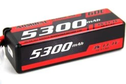 Admiral 5300mAh 3S 11.1V 60C Hard Case LiPo Battery With XT60 Connector