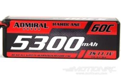 Admiral 5300mAh 3S 11.1V 60C Hard Case LiPo Battery With XT60 Connector -Kyosho Store admiral 5300mah 3s 11 1v 60c hard case lipo battery with xt60 connector motion rc 28472145510449