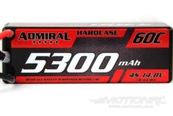 Admiral 5300mAh 4S 14.8V 60C Hard Case LiPo Battery With XT90 Connector -Kyosho Store admiral 5300mah 4s 14 8v 60c hard case lipo battery with xt90 connector motion rc 28473077956657