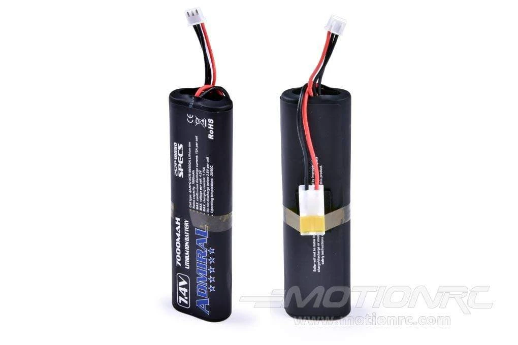Admiral 7000mAh 2S 7.4V Li-ion Battery With Tamiya Connector 8 Admiral 7000mAh 2S 7.4V Li-ion Battery With Tamiya Connector - Image 6