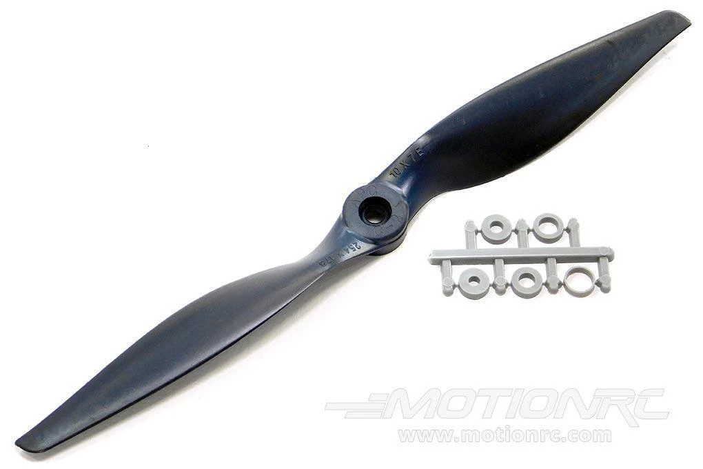 APC 10x7 Thin Electric Propeller - Black 4 APC 10x7 Thin Electric Propeller - Black - Image 2