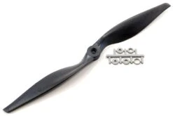 APC 12x8 Thin Electric Propeller - Black