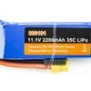 Bancroft 2200mAh 3S 11.1V 35C LiPo Battery With XT60 Connector -Kyosho Store bancroft 2200mah 11 1v 35c lipo battery with xt60 connector motion rc 28198598541361