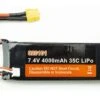 Bancroft 4000mAh 2S 7.4V 35C LiPo Battery With XT60 Connector -Kyosho Store bancroft 4000mah 2s 7 4v 35c lipo battery with xt60 connector motion rc 28206615560241