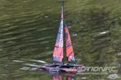 Bancroft Binary 400mm (15.7") Catamaran Sailboat - RTR -Kyosho Store bancroft binary 400mm 15 7 catamaran sailboat rtr motion rc 28868272160817