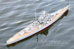 Bancroft Bismarck 1/200 Scale 1250mm (49") German Battleship - RTR -Kyosho Store bancroft bismarck 1 200 scale german battleship rtr motion rc 14323327598641