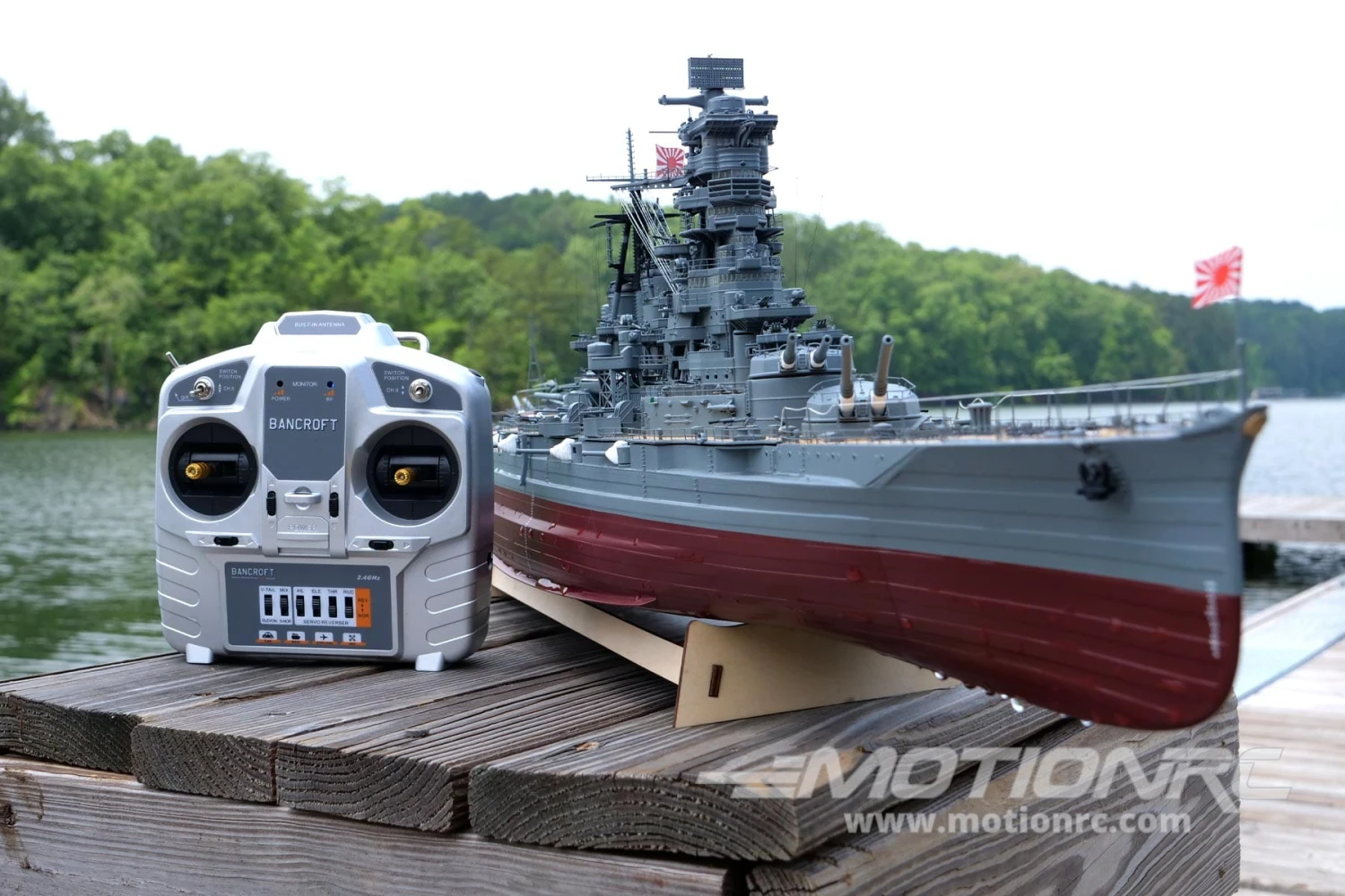 Bancroft Kongo 1/200 Scale 1118mm (44") Japanese Battleship - RTR 11 Bancroft Kongo 1/200 Scale 1118mm (44") Japanese Battleship - RTR - Image 9