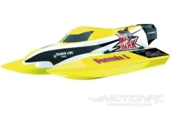 Bancroft Mad Shark V2 Brushed 368mm (14.5") F1 Tunnel Hull - RTR -Kyosho Store bancroft mad shark v2 368mm 14 5 f1 tunnel hull rtr motion rc 28090895368241