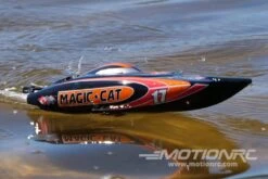 Bancroft Magic Cat V5 Micro 220mm (8.7") Racing Boat - RTR -Kyosho Store bancroft magic cat v5 micro 220mm 8 7 racing boat rtr motion rc 28440741937201