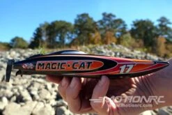 Bancroft Magic Cat V5 Micro 220mm (8.7") Racing Boat - RTR -Kyosho Store bancroft magic cat v5 micro 220mm 8 7 racing boat rtr motion rc 28440742002737