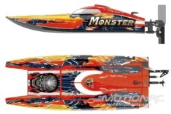 Bancroft Monster Brushless 500mm (19.7") Offshore Catamaran Racer - RTR -Kyosho Store bancroft monster brushless 500mm 19 7 offshore catamaran racer rtr motion rc 28201748070449