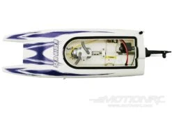 Bancroft Searider V4 Brushed 360mm (14.2") Offshore Catamaran Racer - RTR -Kyosho Store bancroft searider v4 360mm 14 2 offshore catamaran racer rtr motion rc 28094238392369