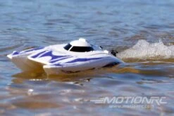 Bancroft Searider V4 Brushed 360mm (14.2") Offshore Catamaran Racer - RTR -Kyosho Store bancroft searider v4 brushed 360mm 14 2 offshore catamaran racer rtr motion rc 28441435013169