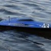 Bancroft Swordfish Deep V Blue 675mm (26.5") Racing Boat – RTR -Kyosho Store bancroft swordfish deep v blue 675mm 26 5 racing boat rtr motion rc 28582314934321