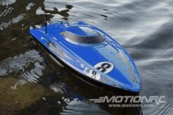 Bancroft Swordfish Deep V Blue 675mm (26.5") Racing Boat – RTR -Kyosho Store bancroft swordfish deep v blue 675mm 26 5 racing boat rtr motion rc 28582315065393
