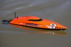 Bancroft Swordfish Mini Red 430mm (17") Racing Boat - RTR