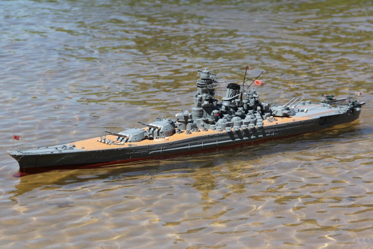 Bancroft Yamato 1/200 Scale 1310mm (52") Japanese Battleship - RTR 3 Bancroft Yamato 1/200 Scale 1310mm (52") Japanese Battleship - RTR