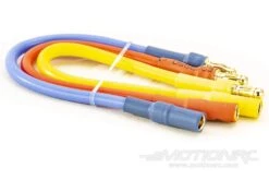 BenchCraft 100mm (4") Motor Extensions With 3.5mm Bullet Connectors (3 Pack) -Kyosho Store benchcraft 100mm 4 motor extensions with 3 5mm bullet connectors 3 pack motion rc 28192980959281