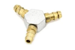 BenchCraft 3.5mm Metal Fuel Tube Y-Joint - Silver