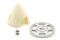 BenchCraft 38mm (1.5") 2-Blade Plastic Spinner W/ Metal Base - White -Kyosho Store benchcraft 38mm 1 5 2 blade plastic spinner w metal base white motion rc 15432730574897