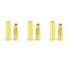 BenchCraft 3mm Gold Bullet ESC And Motor Connectors (5 Pairs) -Kyosho Store benchcraft 3mm gold bullet esc and motor connectors 5 pairs motion rc 28086642769969