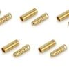 BenchCraft 4mm Gold Bullet ESC And Motor Connectors (5 Pairs) -Kyosho Store benchcraft 4mm gold bullet esc and motor connectors 5 pairs motion rc 28544501710897