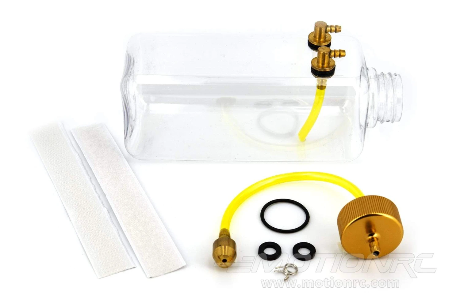 BenchCraft 500mL (17oz) Transparent Fuel Tank And Aluminum Fitting Set 4 BenchCraft 500mL (17oz) Transparent Fuel Tank And Aluminum Fitting Set - Image 2