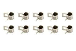BenchCraft 6mm Metal Fuel Line Clips (10 Pack)