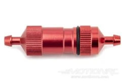 BenchCraft High Capacity Fuel Filter - Red -Kyosho Store benchcraft high capacity fuel filter red motion rc 15592935227441