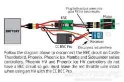 Castle Creations 20A BEC Pro -Kyosho Store castle creations 20a bec pro motion rc 2584424742961
