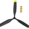 FlightLine 9.5 X 7 3-Blade Electric Propeller (Reverse) -Kyosho Store flightline 9 5 x 7 3 blade electric propeller reverse motion rc 5868085149745