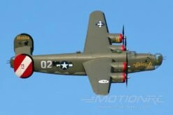 FlightLine B-24 Liberator Olive Drab 2000mm (78") Wingspan - PNP -Kyosho Store flightline b 24 liberator olive drab 2000mm 78 wingspan pnp motion rc 2403137355825