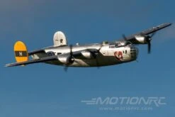 FlightLine B-24 Liberator Silver 2000mm (78") Wingspan - PNP -Kyosho Store flightline b 24 liberator silver 2000mm 78 wingspan pnp motion rc 2403143745585