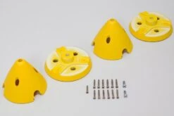 FlightLine P-38L 3-Blade Propeller Spinners - Green