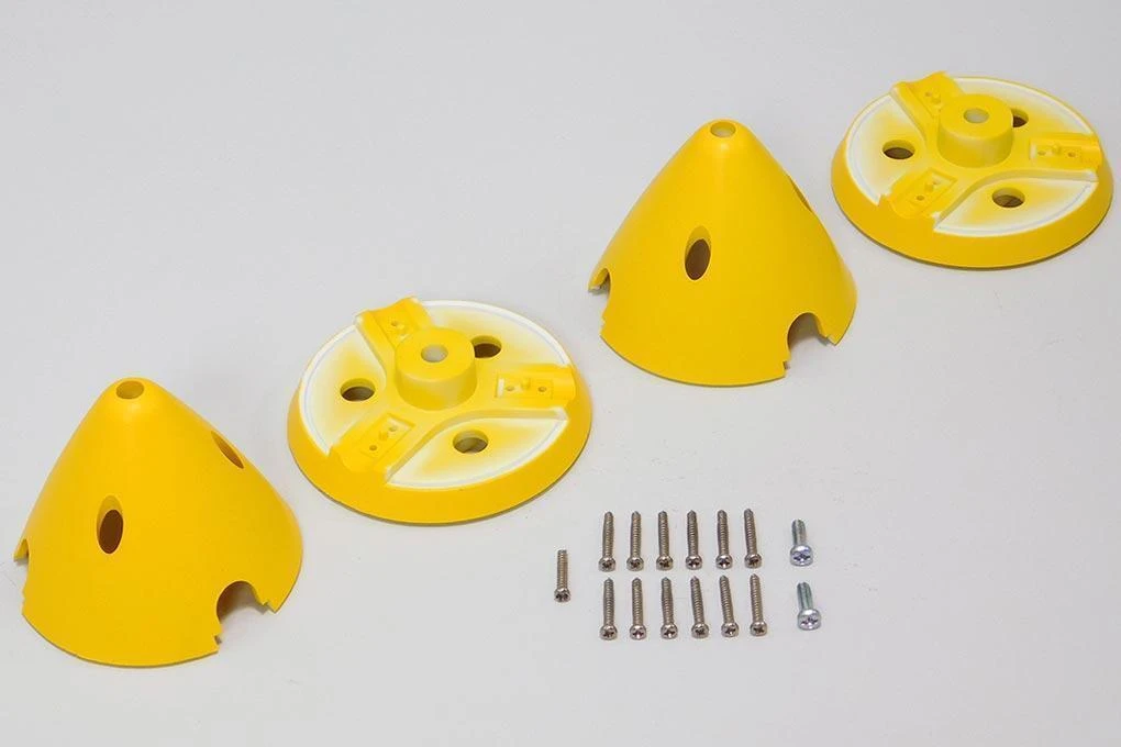 FlightLine P-38L 3-Blade Propeller Spinners - Green 3 FlightLine P-38L 3-Blade Propeller Spinners - Green