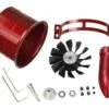 Freewing 70mm 12 Blade Metal Reverse EDF Complete Set - Red -Kyosho Store freewing 70mm 12 blade metal reverse edf complete set red motion rc 2403289825329