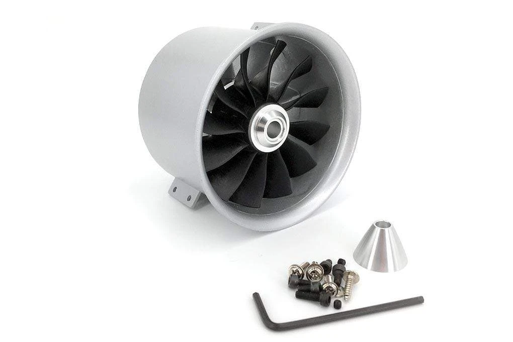 Freewing 80mm 12 Blade Metal EDF Set For Inrunner Motors - Black 3 Freewing 80mm 12 Blade Metal EDF Set For Inrunner Motors - Black