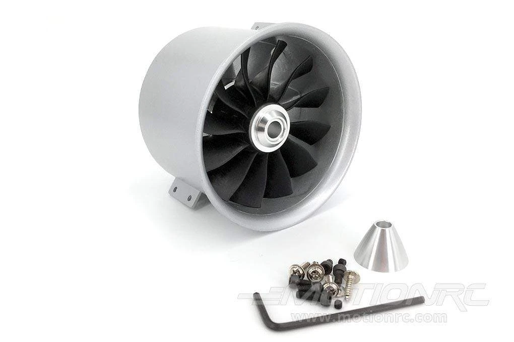 Freewing 80mm 12 Blade Metal EDF Set For Inrunner Motors - Black 4 Freewing 80mm 12 Blade Metal EDF Set For Inrunner Motors - Black - Image 2