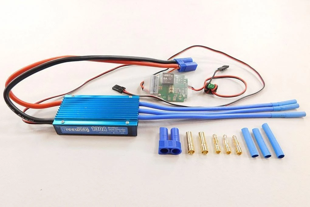 Freewing 90mm F-15 130A Brushless ESC 3 Freewing 90mm F-15 130A Brushless ESC