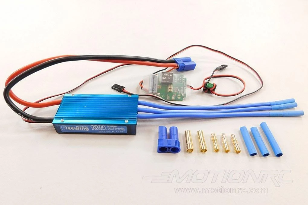 Freewing 90mm F-15 130A Brushless ESC 4 Freewing 90mm F-15 130A Brushless ESC - Image 2