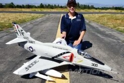 Freewing A-4E/F Skyhawk 80mm EDF Jet - PNP -Kyosho Store freewing a 4e f skyhawk 80mm edf jet pnp motion rc 2594444607537