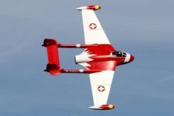 Freewing De Havilland DH-112 Venom V2 Swiss Red 90mm EDF Jet - PNP