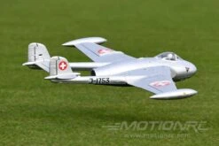 Freewing De Havilland DH-112 Venom V2 Swiss Silver High Performance 90mm EDF Jet - PNP -Kyosho Store freewing de havilland dh 112 venom v2 swiss silver high performance 90mm edf jet pnp motion rc 28416473923633